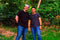 Andrew Delgado and producer Fabio Caballero Jr. at a coffee farm in Honduras; producer relationship photo, not this specific Catuai lot.
